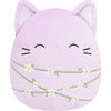 Squishmallows Original 8in Mak The Lavender Cat Wrapped in Flower Stems - Official Jazwares Easter Plush (Little)