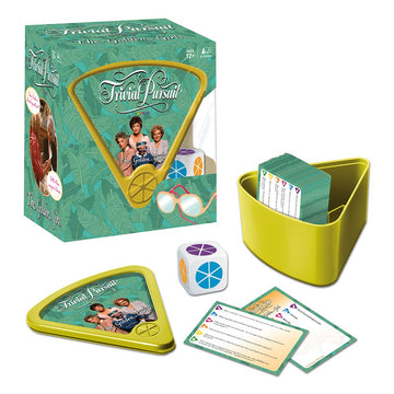 Usaopoly Trivial Pursuit Golden Girls Trivia Game | Golden Girls Tv Show Themed Game | 600 Questions To Relive All The Classic Moments From The Golden Girls | Themed Trivial Pursuit Game