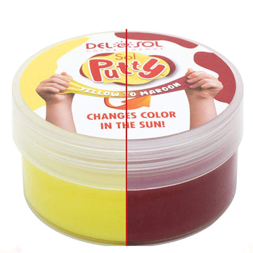 Color-Changing Sol Putty - Yellow To Red By Delsol For Unisex - 1 Pc Putty
