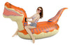 Jasonwell Inflatable Dinosaur Pool Float For Boys Girls Adults 124'' Giant T-Rex Floatie Summer Beach Swimming Pool Inflatables Ride On Party Pool Toys Raft Lounge Kids Tyrannosaurus Rex Toys