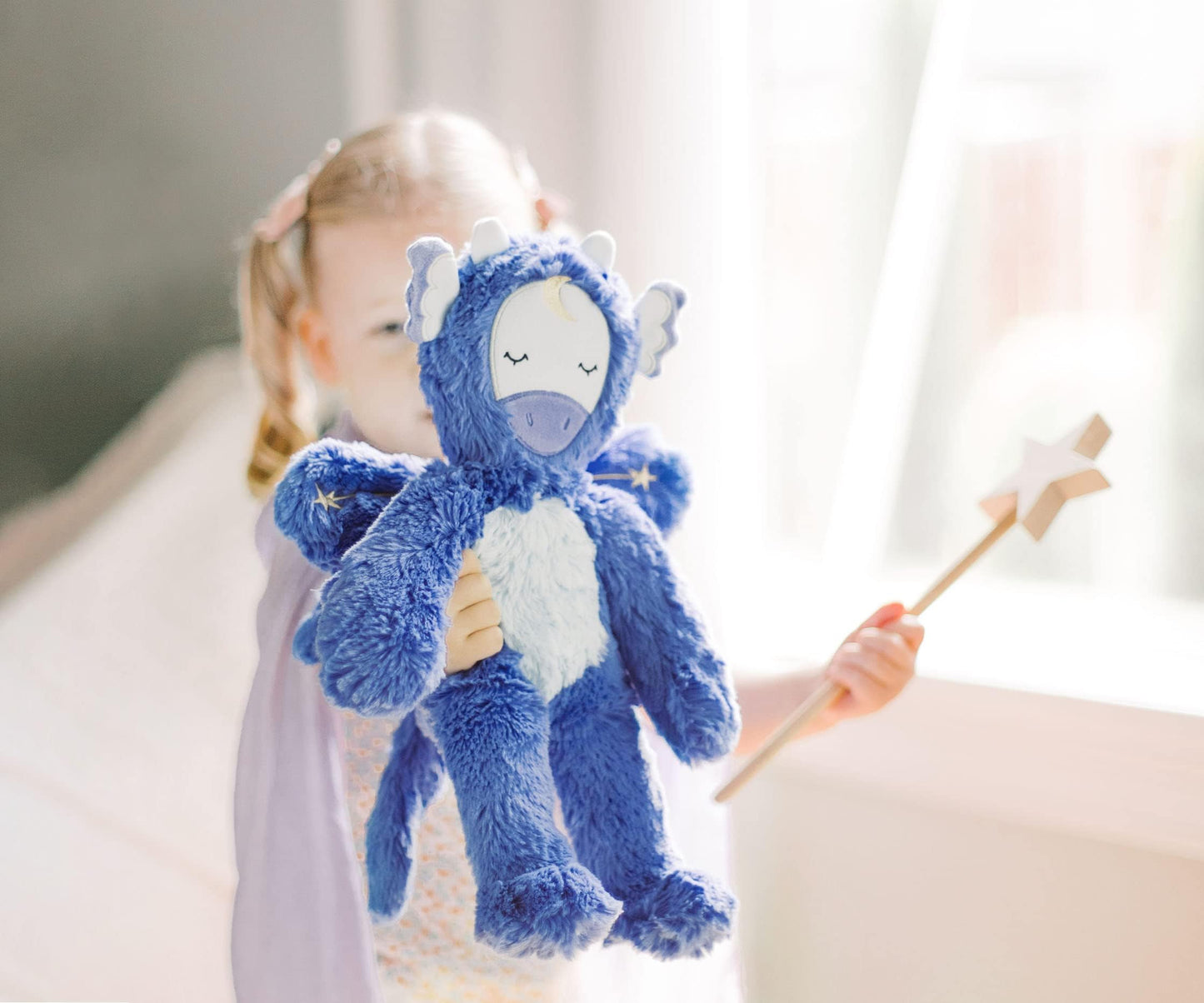 Slumberkins 14' Dragon Kin & 2 Board Books Complete Set Bundle | Promotes Creativity & Imaginative Play | Social Emotional Tools For Ages 0+ (Dragon Kin Plush + 2 Board Books)