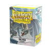 Dragon Shield | Standard Size Card Classic Sleeves | 100 CT - Smooth & Tough enhanced TCG Sleeves - Compatible with Pokemon Flesh & Blood One Piece & Magic The Gathering | Silver
