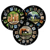 Mayko Zoo Animal Reels For Viewfinder Compatible With Viewmaster And Image3D Viewers. Set Of 3 (Reels Only)