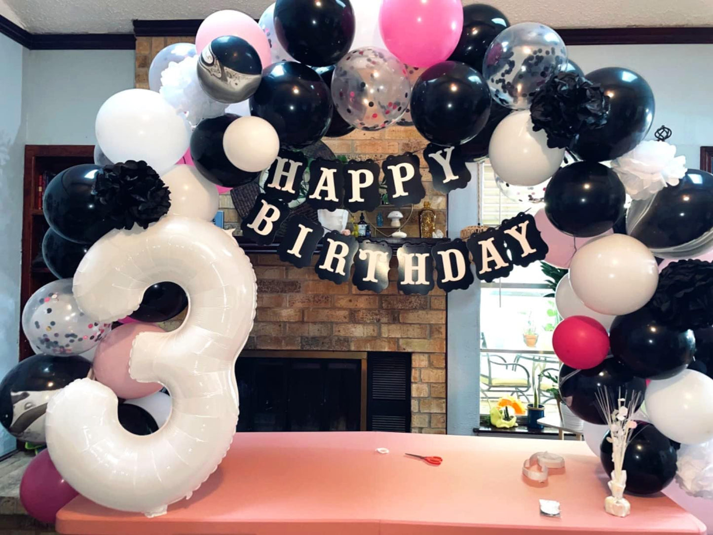 Number Balloon White 3 Balloon 40 Inch, Number 3 13 23 30Th 31 32 33 35 Birthday Party Decorations, 2-3 Year Old Boy Birthday Gi