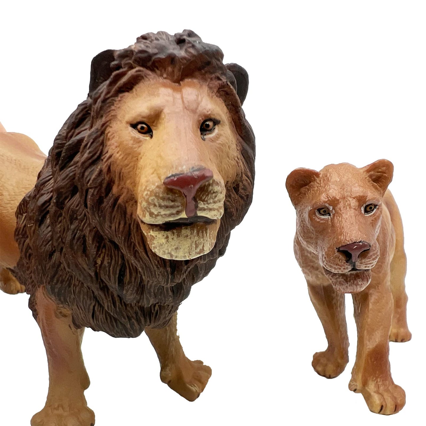 Gemini&Genius Lion Toys For Kids, Realistic Lion Toy Action Figures, Large Wild Animal Lion Toys For Kids, Great For Gifts, Party Favors, Cake Toppers, Display And Collections For Kids
