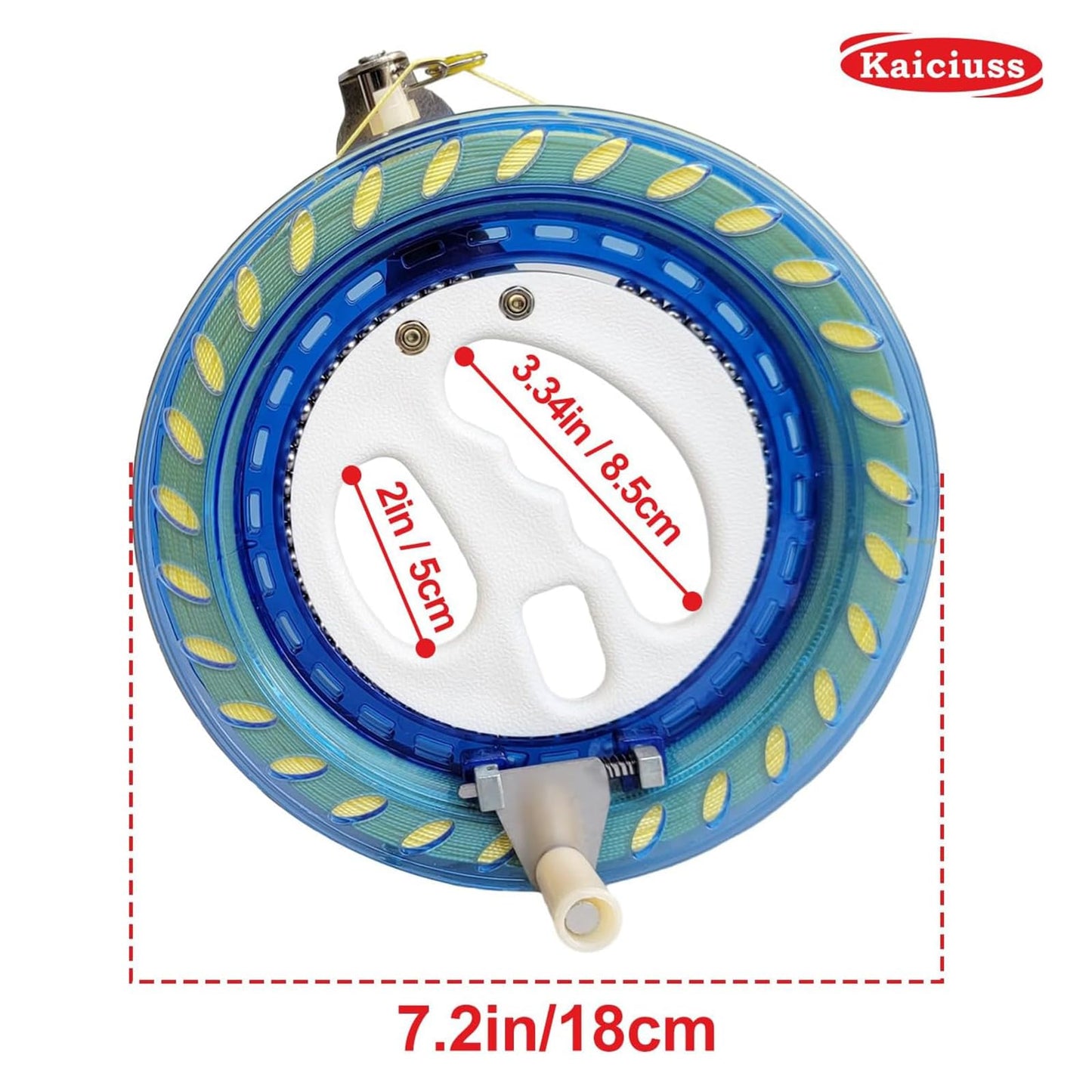 Kaiciuss Octopus Kite & Kite Reel Set, Easy To Fly For Beach Trip, Nice Winder For Kids & Adults, Single Line Frameless Style Wi