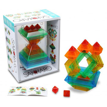 Popular Playthings Sakkaro Geometry Toy, Multicolor, Standard 5.5 H X 7.5 L X 5.5 W