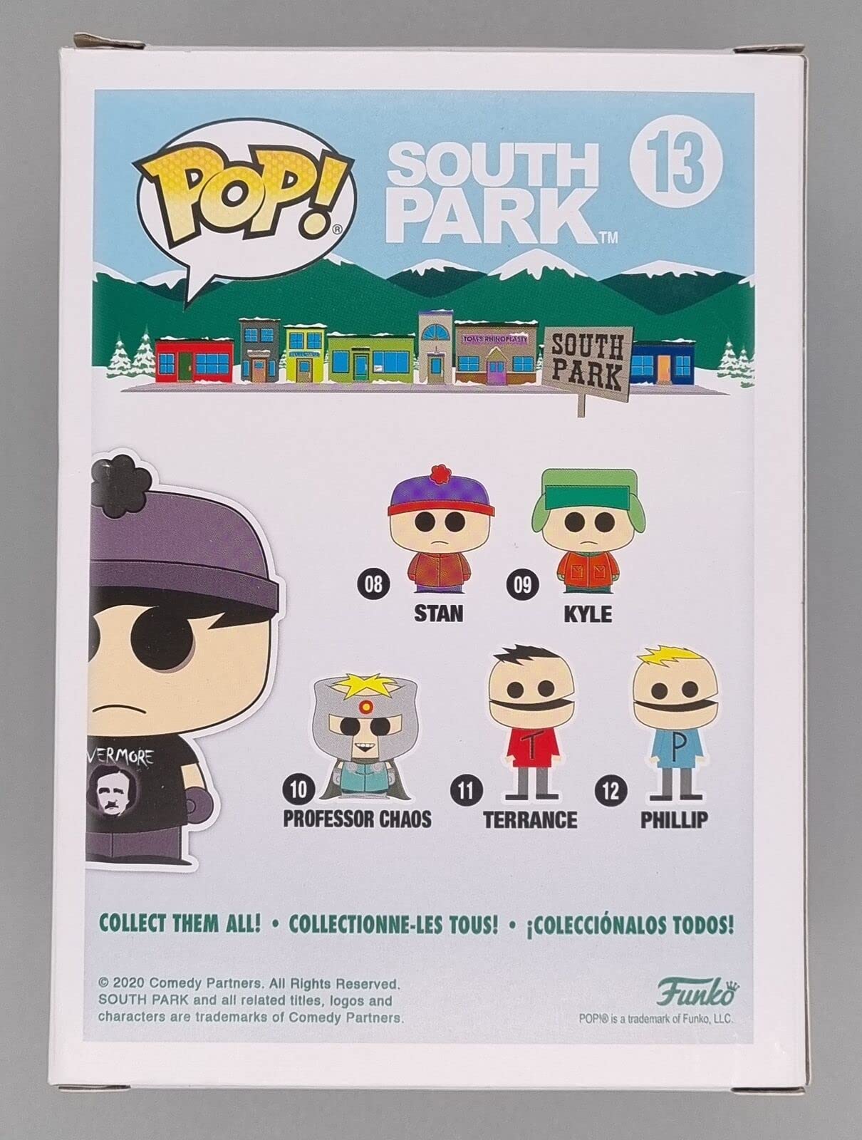 Funko Pop South Park Goth Stan Collectible Figure, Vinyl, Multicolor, Model Abysse Corp_BOBUGU799