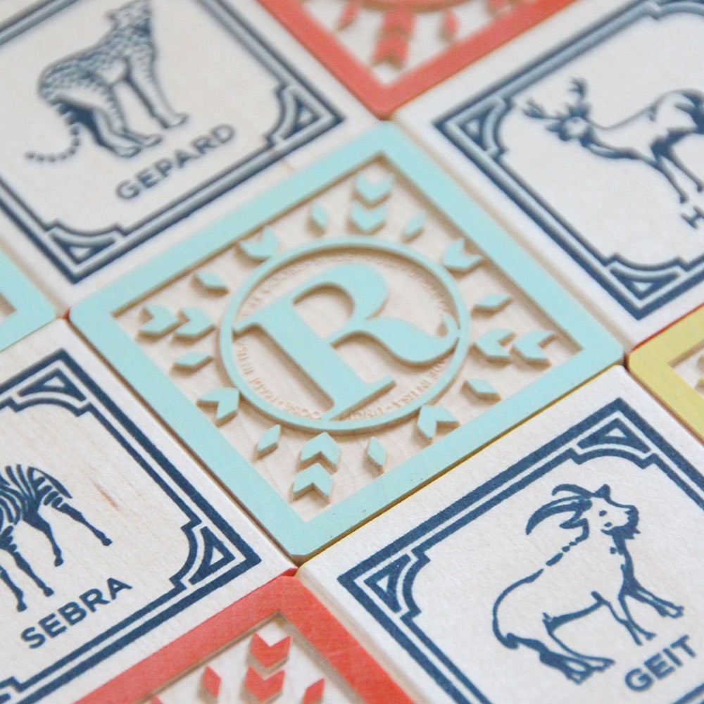 Uncle Goose Norwegian Blocks - Made In The Usa