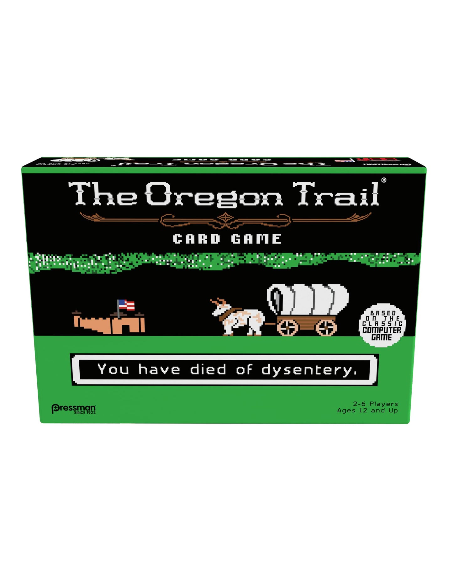 Pressman The Oregon Trail Card Game - Cooperative Gameplay Based On The Classic Computer Game, Ages 12 And Up, 2-6 Players