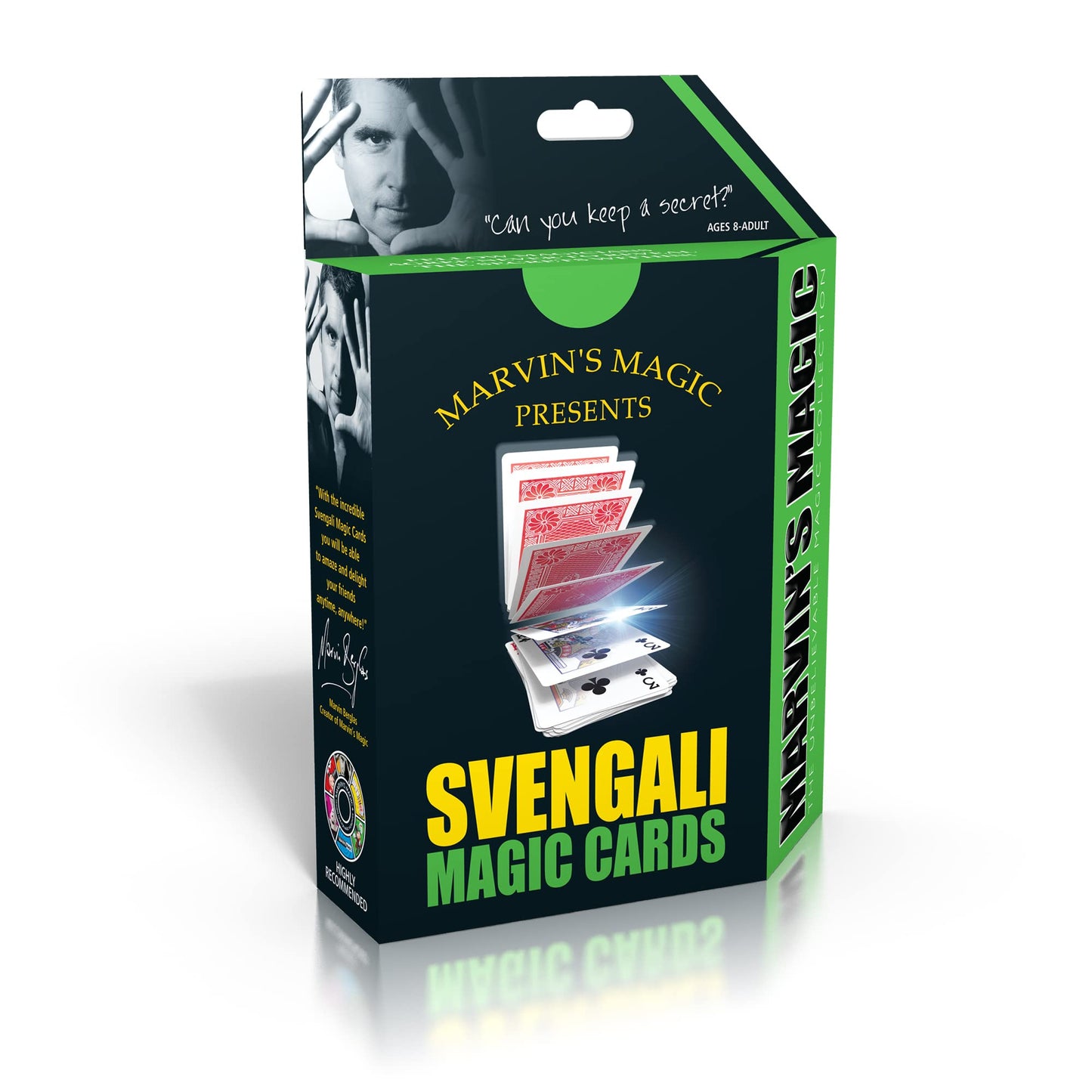 Marvin'S Magic - Svengali Magic Card Tricks Set - 25 Amazing Magic Tricks For Adults & Children - All Routines Carefully Explained - Suitable For Age 8 And Above