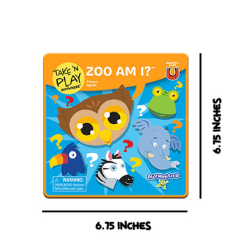 Take N Play, Anywhere Zoo Am I, Board Games For Kids- Board Games For Family Night, Family Games, Game Night, Family Board Games