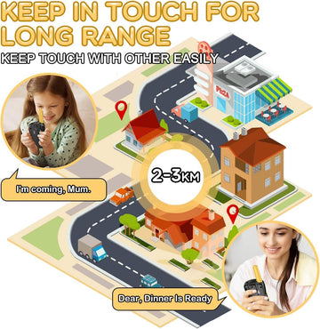 Selieve Toys For 4-14 Year Old Children'S, Walkie Talkies For Kids 22 Channels 2 Way Radio Toy With Backlit Lcd Flashlight, 3 Mi