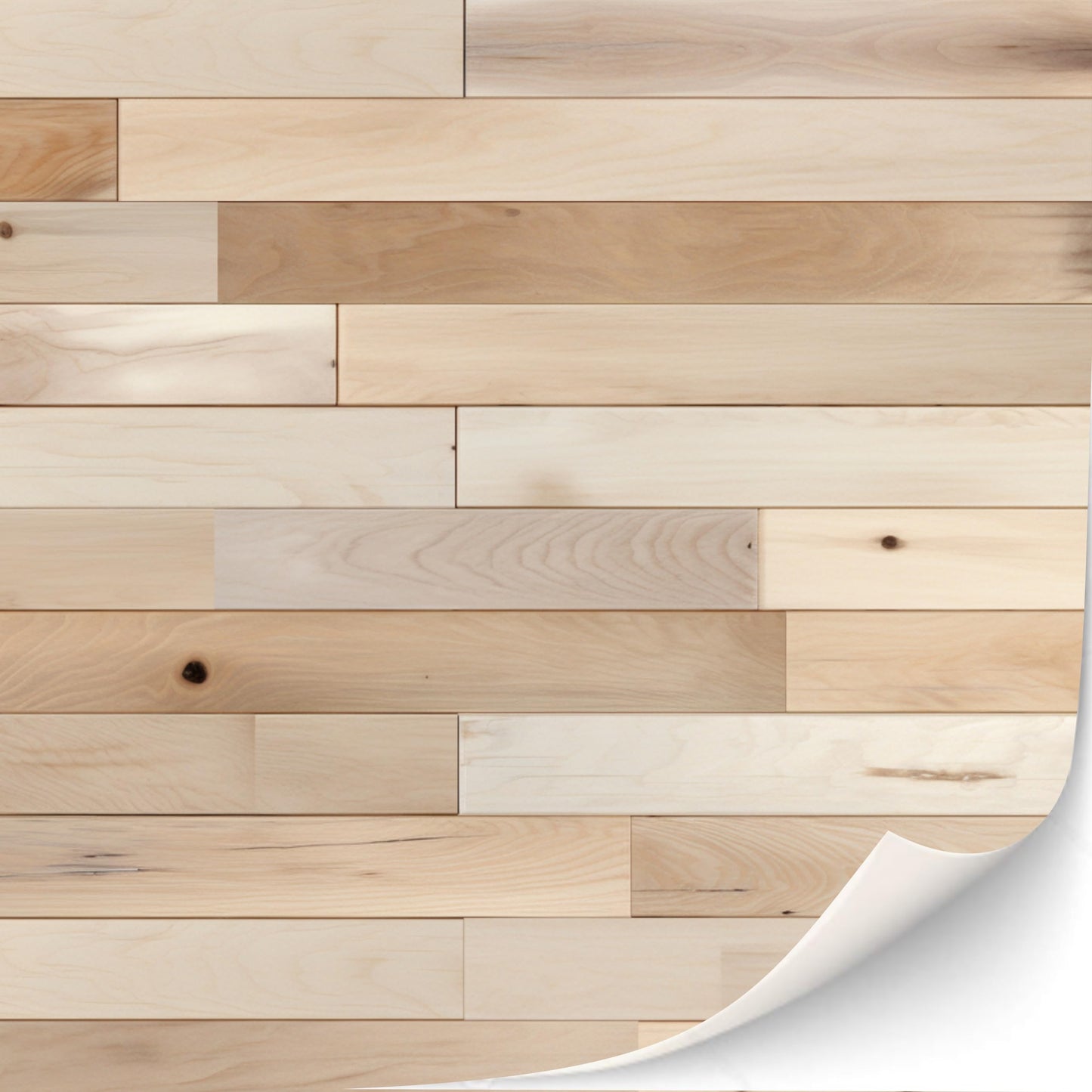 3 Sheets Self-Adhesive Flooring For Dollhouse 1:12 Scale (Creme Colored Oak 1)