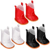Bencailor 3 Pairs 18 Inch Doll Boots And Shoes Spring Doll Shoes Skates American Boots Skates(Stylish Style)