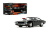 Jada Toys 1970 Dodge Charger Die-Cast Car 1:24 Scale Black Collectible Model for Ages 8+