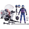 G.I. Joe Classified Series Tele-Viper & Cobra Flight Pod Vehicle, 6" Multicolor, Model F66875L0, Includes 9 Accessories