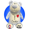 Personalized Chd Heart Warrior Teddy Bears - Heart Surgery Teddy Bear Gifts - Gifts For Kid Having Open Heart Surgery - Custom S