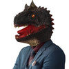 PartyHop Carnotaurus Mask Dinosaur Latex Full Head Realistic Masks Fancy Dress Costume for Halloween Party Carnival Parade