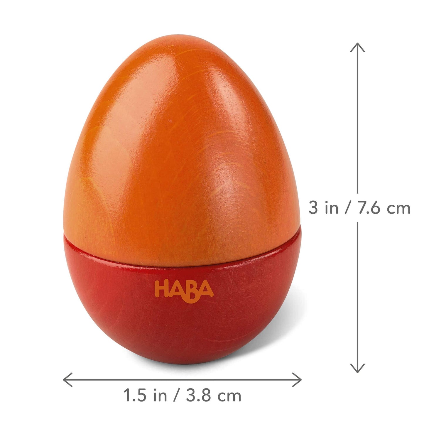 Haba Fun With Sounds Wooden Eggs – Easter Basket Stuffers For Toddlers & Kids – 5 Acoustic Sounds, Montessori Sensory Toys, Easter Gifts, Made In Germany For 2 Yrs+