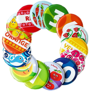 Floating Baby Flash Cards For Bathtub - Learn Numbers, Counting And Colors - Educational Bath Toys For Babies & Toddlers 3 Plus Months (Set Of 21)