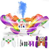 Terucle Remote Control Car, 4Wd Rc Cars With Cool Spray, 2.4Ghz Double Sided Rc Stunt Car With Cool Lights, Rc Drift Car For Kid