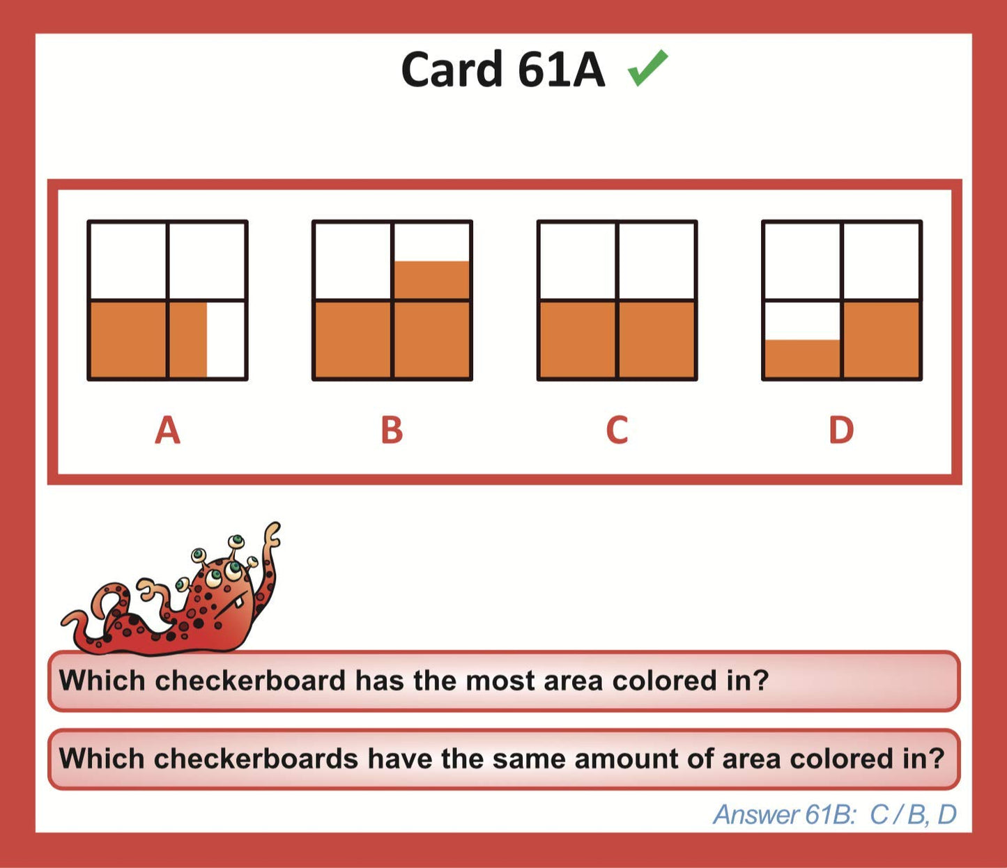 Testingmom.Com Gifted Learning Flash Cards – Math Concepts For 1St Grade - 2Nd Grade – Addition, Subtraction, Fractions, And More For Grade 1 - Grade 2 Cogat Test, Iowa Test, Nyc Gifted And Talented