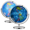 Illuminated World Globe For Kids, Desk Globe Night Light With Stand