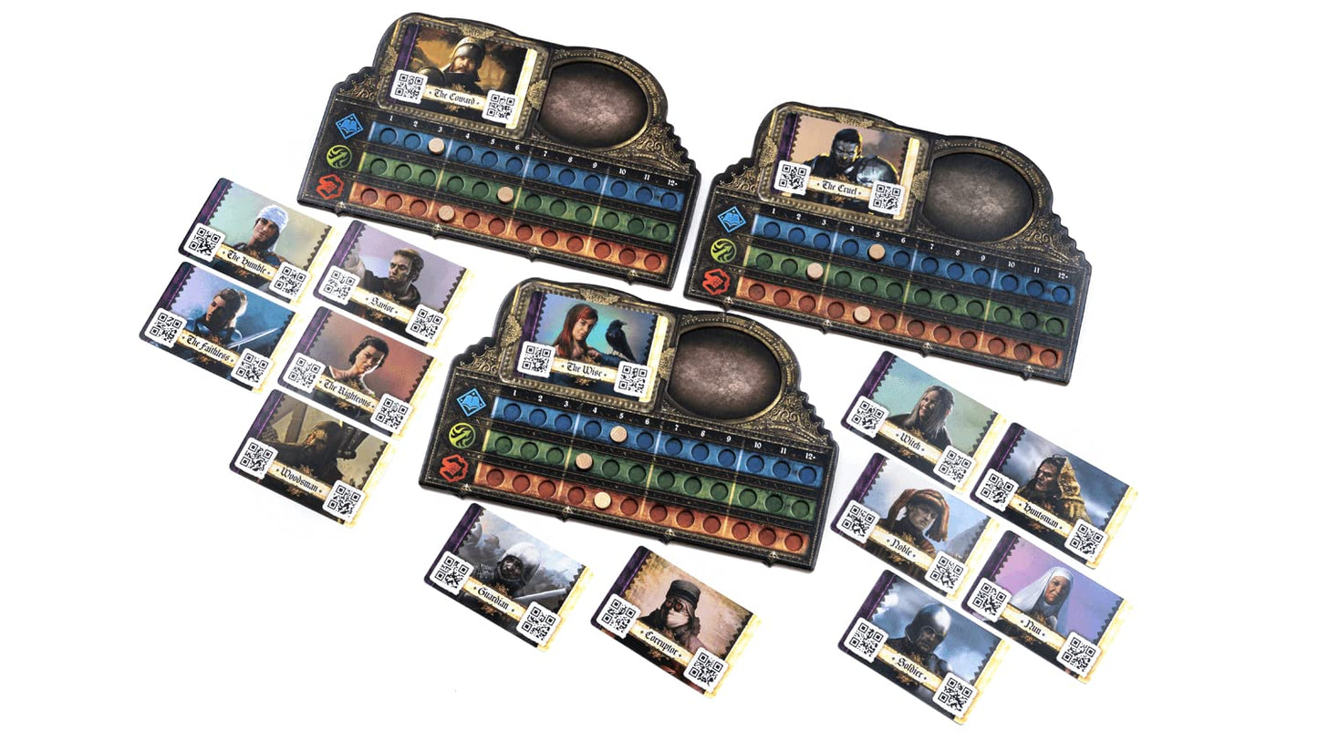 Destinies Board Game - Immersive Storytelling and Adventure for Tabletop Enthusiasts, Ages 14+, 1-3 Players, 120-150 Minute Play