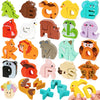 Cztcdp Wooden Alphabet Puzzle Abc Letter Animals Puzzles For Toddlers Montessori Sorting Blocks Board Preschool Matching Game Ji