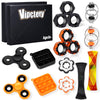 Vipctery 12Pcs Fidget Toys For Kids Adhd Autism Toys Adults Office Cool Gadgets Desk Toys Fidgets For Classroom Magnetic Rings S