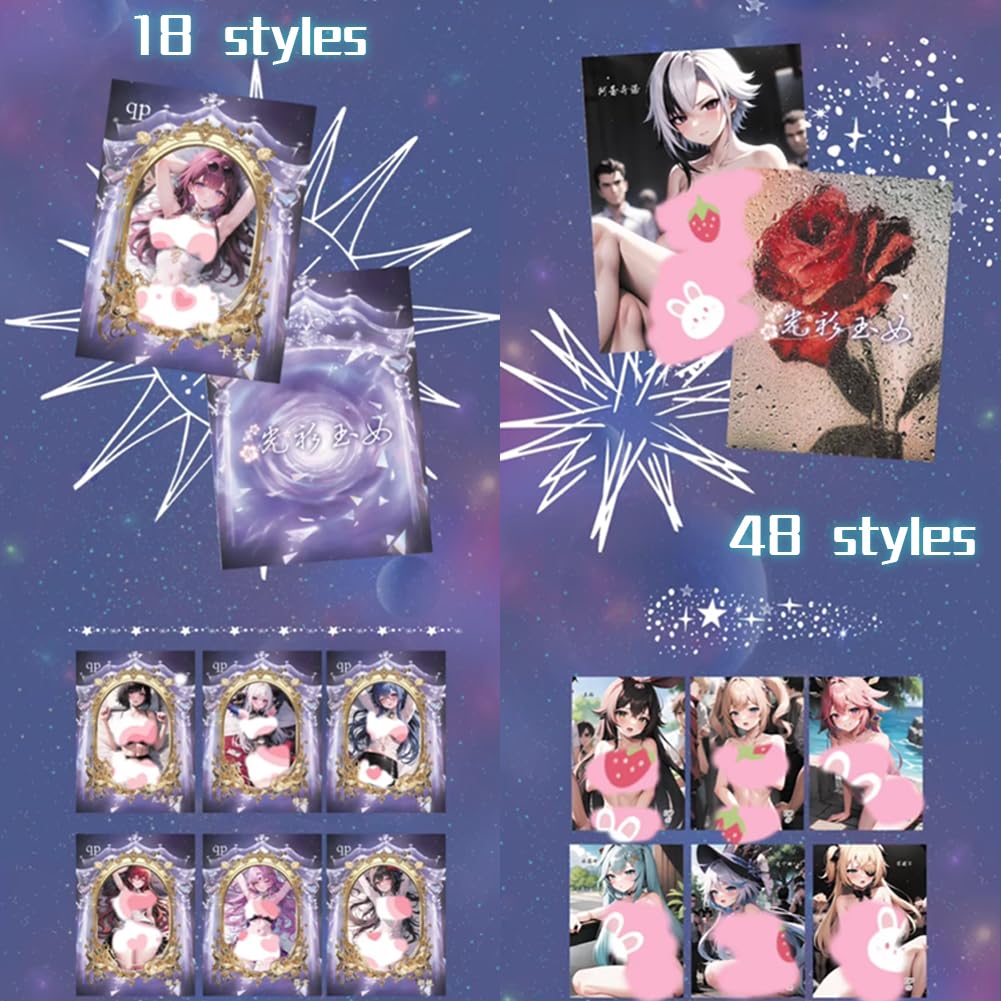 KUPAIDE Absolutely Charm Girl 1 Series, 1 Box, MEIKA Series Anime Collection Cards (JMSN-01)