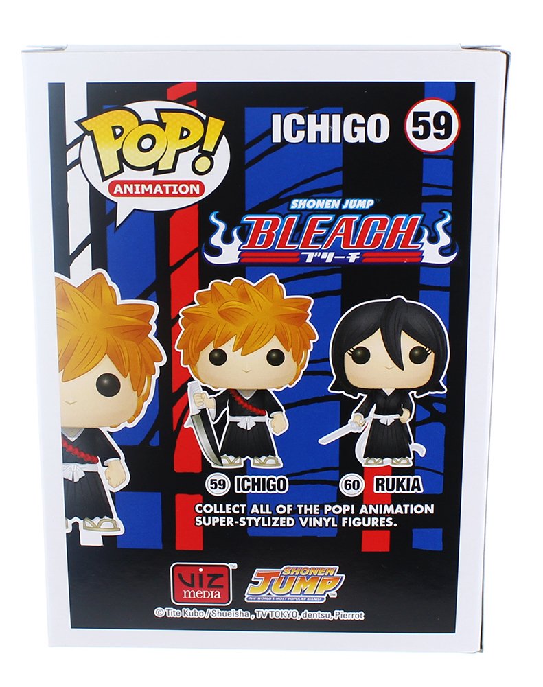 Funko POP Anime Ichigo Action Figure, 3.75" Vinyl, Multicolored, Model 6360