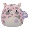 Squishmallows Original 12in Aquitaine The Pink Pig with Egg Embroidery - Official Jazwares Plush (Medium-Sized)