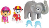 Paw Patrol Jungle Pups, Figurines Articul Es Marshall, Skye & Elephant Avec Lance-Projectile, Jouets Pour Les Garons, Black