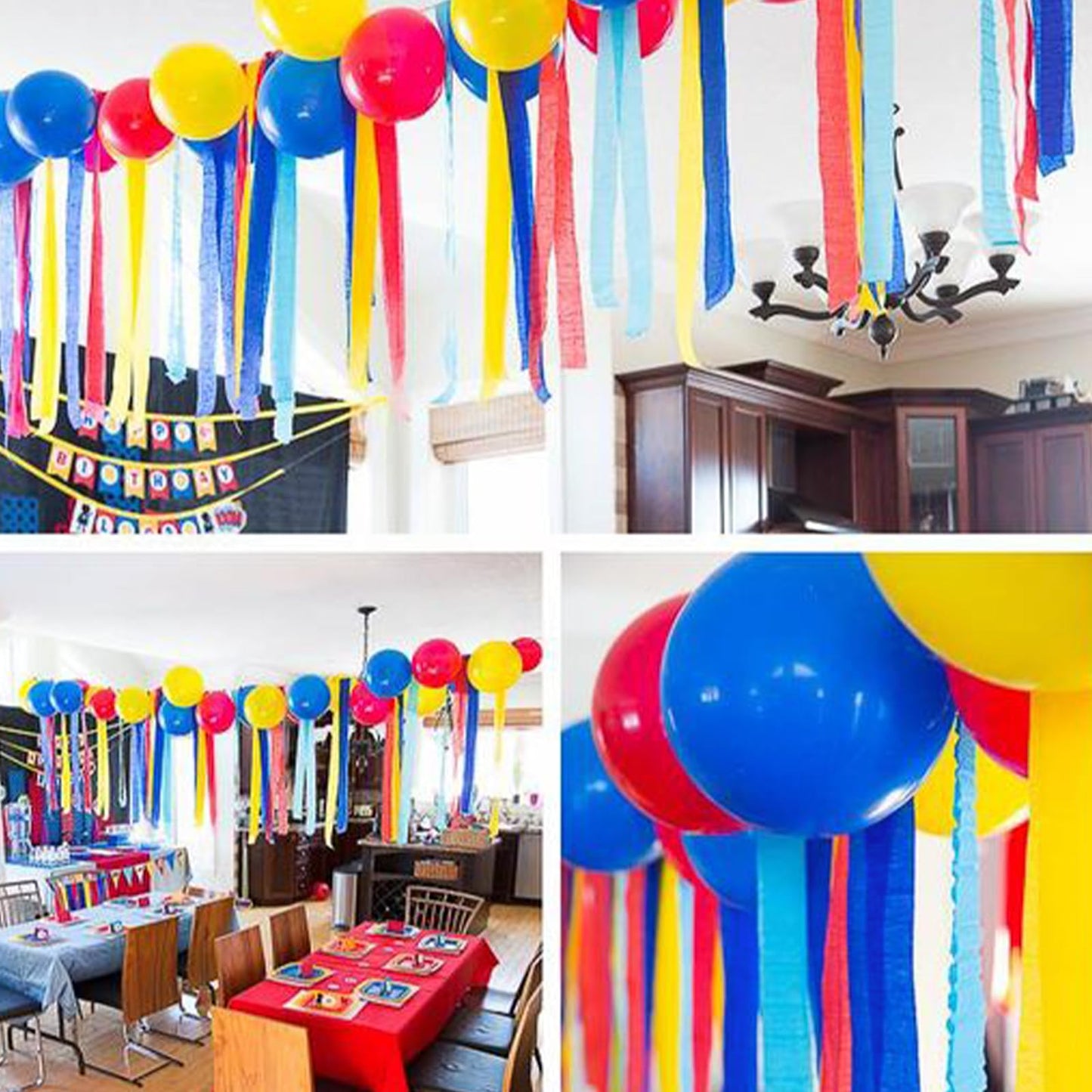 Partywoo Red Yellow Blue Balloons, 100 Pcs 12 Inch Pack Of Red Balloons, Yellow Balloons And Blue Balloons, Latex Balloons For Baby Shower Decorations, Dog Party Decorations, Dog Birthday Decorations
