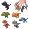 Ledorr 6Pcs Dinosaur Action Figures With Movable Mouths, Dino Figure Chomp Toy Gifts 3 4 5 6 7 8 Year Old Boys And Girls. Dinosa