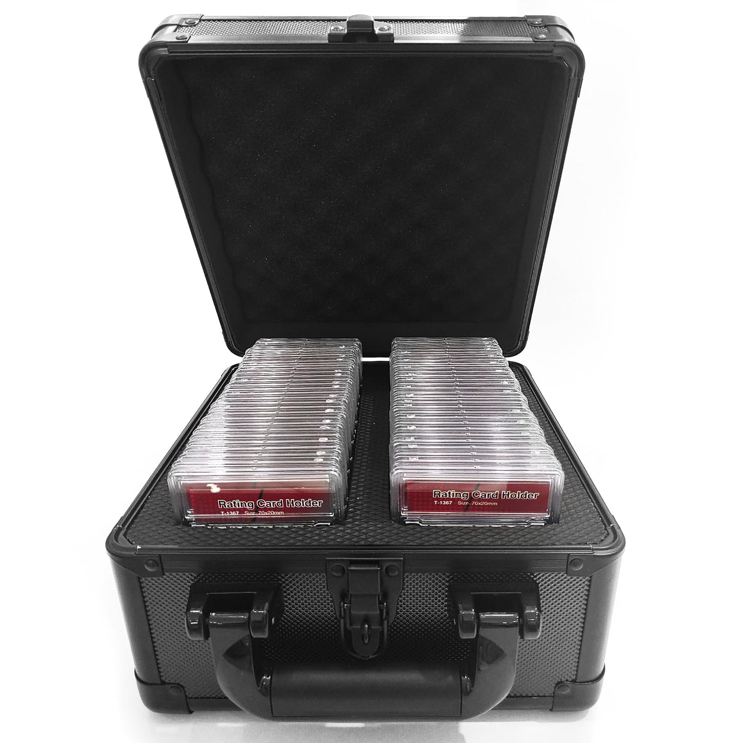 Wutonmu Graded Card Storage Box, Psa Storage Case Compatible With 90 Card Slabs, Toploaders Storage Case, Trading Card Box For G