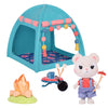Honey Bee Acres Smores & More Camping Trip, Complete Set With Miniature Doll Figure, 10 Pieces , Ages 3+