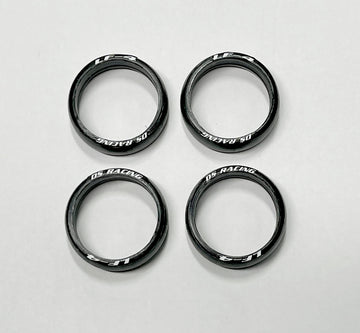 DS Racing MI-LF4 4-Piece Drift Tires Set for Kyosho Mini-Z AWD MA020 RC 1/24 1/28 Mini-Q DRZ GLD (20mm Diameter) (Four Narrow Ti