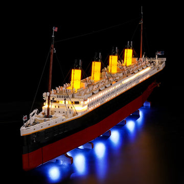 Briksmax Led Lighting Kit For Creator Titanic - Compatible With Lego 10294 Building Blocks Model- Not Include The Lego Set