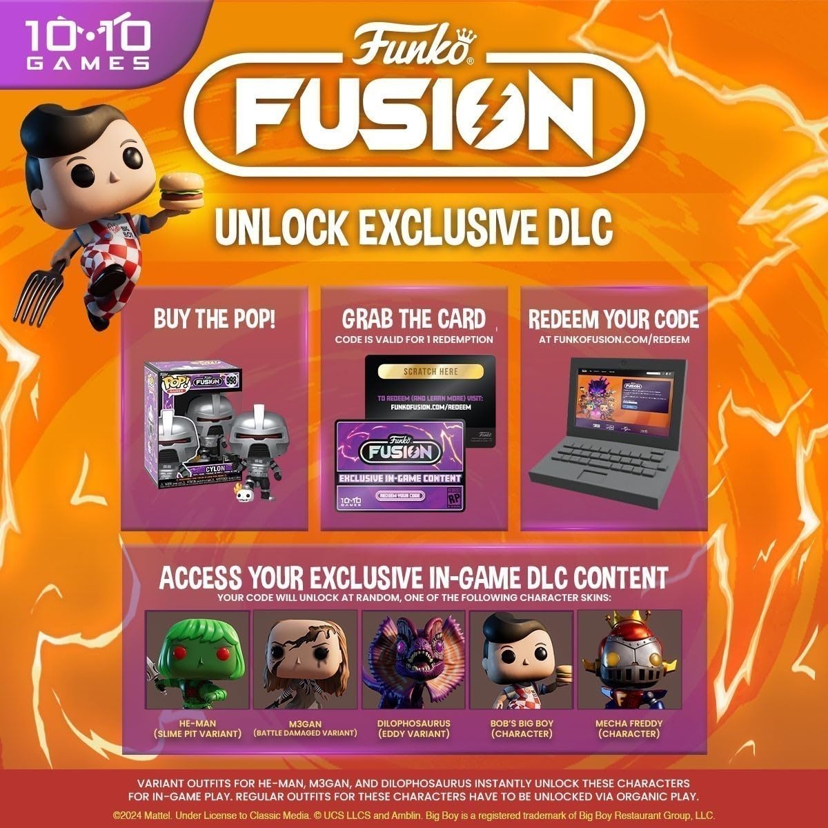 Funko POP Deluxe: Fusion - Blair Monster Vinyl Figure - 1/6 Odds Rare Chase Variant - Multicolor - Official Merchandise for Horror Fans