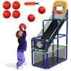 Eaglestone Toddler Arcade Basketball Hoop Game Indoor, Ajustable Height Indoor Basketball Hoop With Storage Design For Kids,Perfect Sports Outdoor Play Toys For Kids Age 3-4 5-4 4-8
