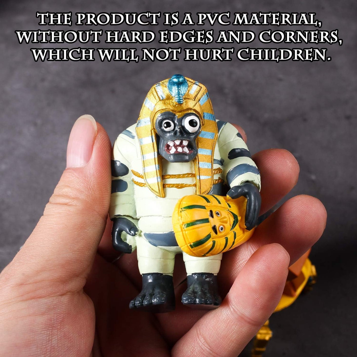 Maikerry 20 Piece Pvz Figure Toys Set, Mini Pvc Giant Zombies Toys, Great Gifts For Kids And Fans,Birthday And Party