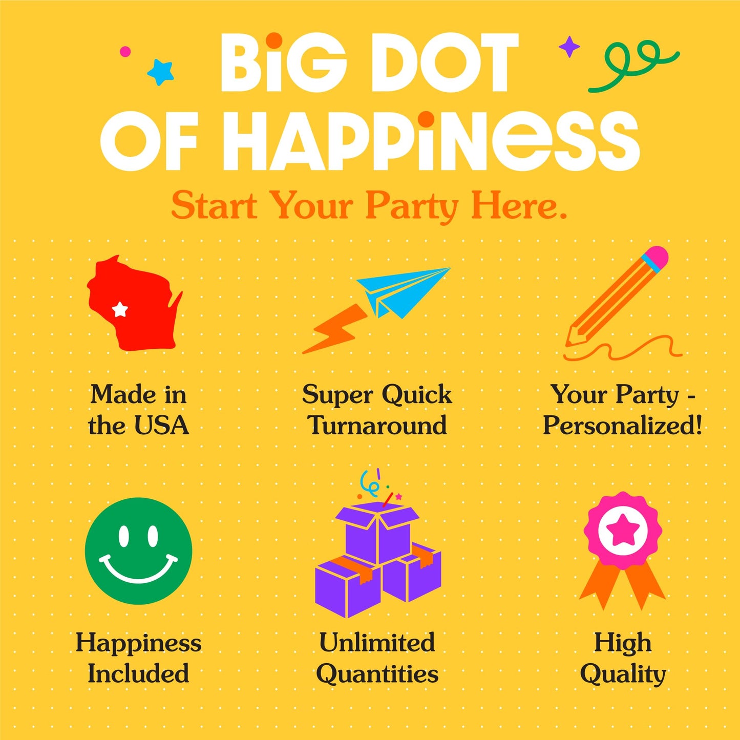 Big Dot of Happiness Farm Animals - Cow, Horse, Pig and Chicken Decorations DIY Baby Shower or Birthday Party Essentials - Set o