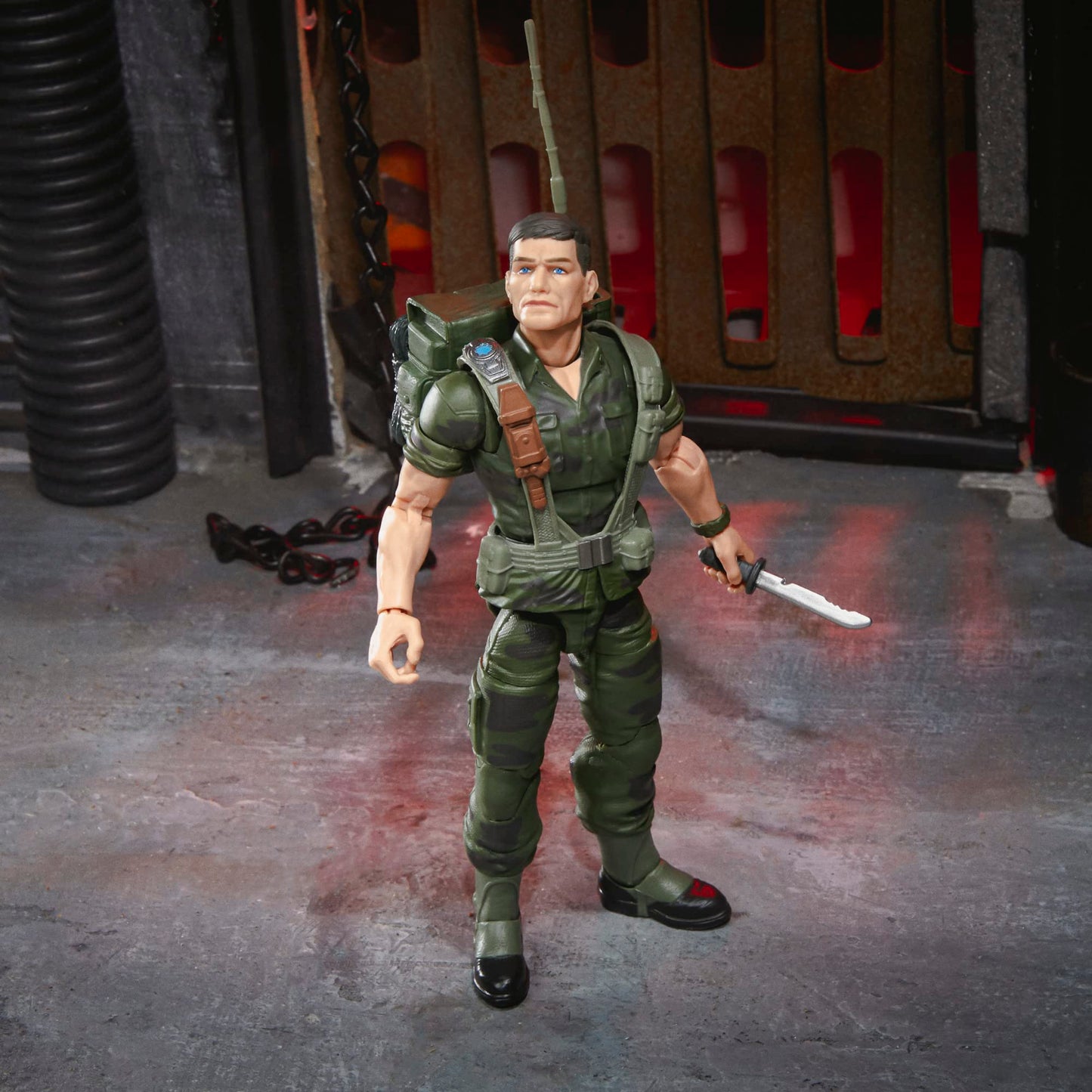 G.I. Joe Classified Series Vincent R. Falcon Falcone Action Figure 64 Collectible enhanced Toy Multiple Accessories 6-Inch-Scale Custom Package Art