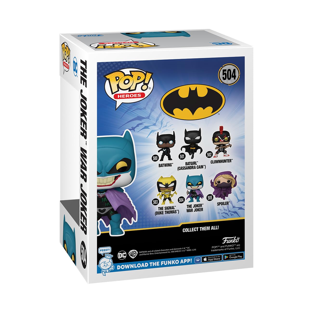 Funko Pop! Heroes: Batman Wz - The Joker - Dc Comics - Collectable Vinyl Figure - Gift Idea - Official Merchandise - For Kids & Adults - Comic Books Fans - Model Figure For Collectors And Display