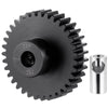 BRKRC Steel 32P 5mm Pinion Gear 25T 26T 28T 29T 30T 31T 32T 33T 34T 35T 36T 37T 38T Motor Gears for 1/10 1/8 RC Car Parts (35T)