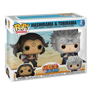 FUNKO POP! ANIMATION: Naruto - Hashirama & Tobirama 2pk (AE limited availability)