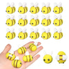 HADDII Felt Bees for Crafts, 20 Pcs Small Wool Bumble Bee Plush Decor for Baby Shower Decorations, Party Supplies and Costume DI